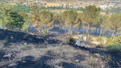 Dursunbey’deki orman yangını kontrol altına alındı