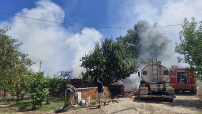 Tokat’ta çıkan yangında can ve mal kaybı yaşandı