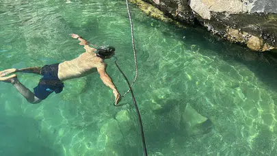 Adıyaman'da Paleolitik Döneme Ait Kaya Resimleri Su Altında Görüntülendi