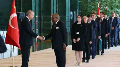 Cumhurbaşkanı Erdoğan, 29 Ekim Cumhuriyet Bayramı Tebriklerini Kabul Etti