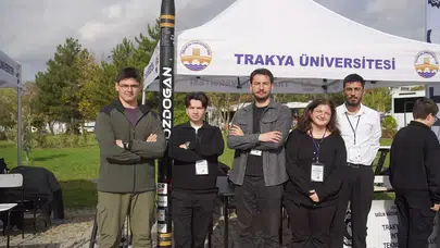 Trakya Roket Takımı'ndan Yüksek İrtifa Hedefi