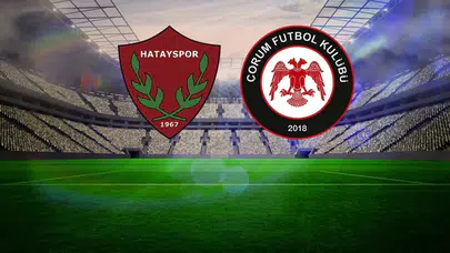 Hatayspor - Çorumspor Maçı Bilgileri