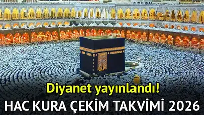 Diyanet 2026 Hac Kura Çekim Takvimi Açıklandı