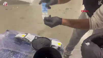 Gümrükler Muhafaza Ekipleri, 1 Ton 65 Kilogram Esrar Ele Geçirdi