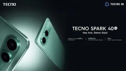 TECNO Spark 40 5G: Yüksek Performans ve Uzun Süreli Güç