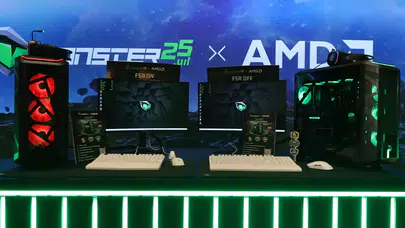 Monster, AMD İş Birliğiyle Yeni Nesil Masaüstü Bilgisayarlarını Tanıttı