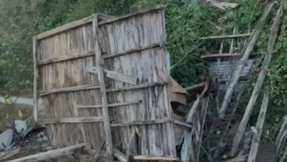 Rize'de Ahşap Yapı Çökmesi: İki Kişi Hayatını Kaybetti, Bir Kişi Yaralandı
