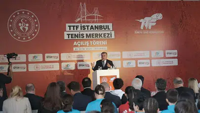 Yenilenen TTF İstanbul Tenis Eğitim Merkezi Açıldı