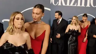 Hazal Kaya ve Melisa Döngel Arasındaki Gerginlik Gala Geçmişine Damga Vurdu