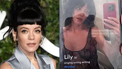 Ünlü Şarkıcı Lily Allen Çöpçatan Uygulamasında Görüntülendi