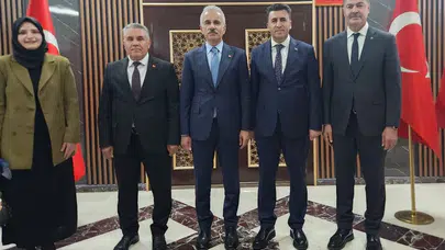 Ulaştırma ve Altyapı Bakanı Uraloğlu Tunceli'de