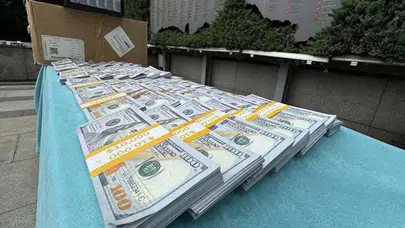 Gaziantep'te 1 Milyon 100 Bin Dolarlık Sahte Banknot Ele Geçirildi