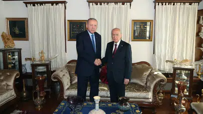 Cumhurbaşkanı Erdoğan ile MHP Lideri Bahçeli Arasındaki Görüşme Tamamlandı