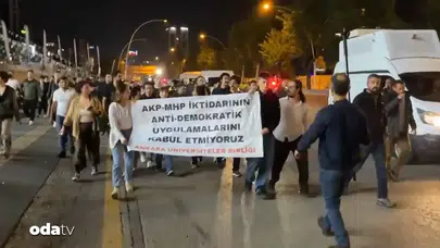 “Kayyumlar Gidecek, Biz Kalacağız!” Üniversiteliler Ankara’da Yürüdü