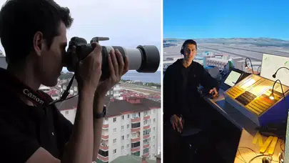 Üniversiteli Alperen'in Uçak Tutkusu; Balkondan Kuleye Hayali Peşinde