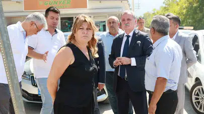 Yunusemre Belediye Başkanı Semih Balaban, Mareşal Fevzi Çakmak Mahallesi'nde İncelemelerde Bulundu