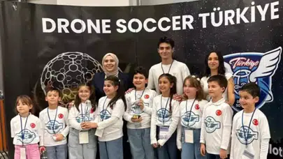 Drone Soccer Türkiye Turnuvası’nda Sky Rangers’tan Çifte Başarı