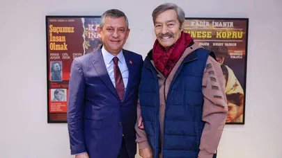 Özgür Özel, Kadir İnanır'ı Ziyaret Etti