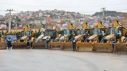 Gebze Belediyesi Karla Mücadelede Teyakkuzda