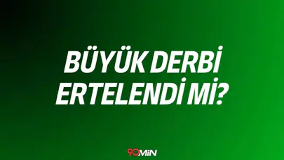 Galatasaray Fenerbahçe Süper Kupa Maçı Hava Koşulları Nedeniyle Ertelenebilir mi?