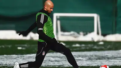 Beşiktaş, Antalya Kampı Öncesi Son Antrenmanını Gerçekleştirdi