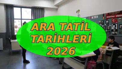 Ara tatil ne zaman başlıyor ve Ramazan Bayramı ile birleşiyor mu?