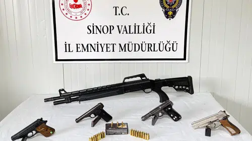 Boyabat'ta Şafak Operasyonu: Cephanelik Ele Geçirildi