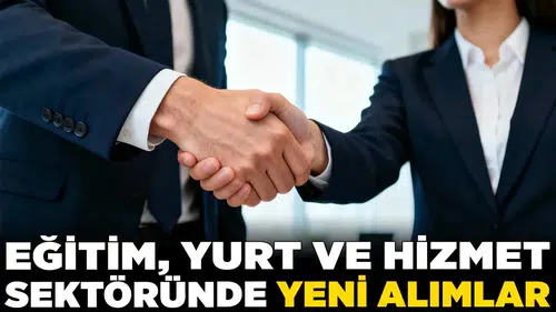 Çubuk’ta İstihdam Hareketliliği: Eğitim, Yurt ve Hizmet Sektöründe Yeni Alımlar