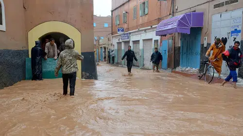 Fas'ı sel ve fırtına vurdu: Can kaybı 21'e yükseldi