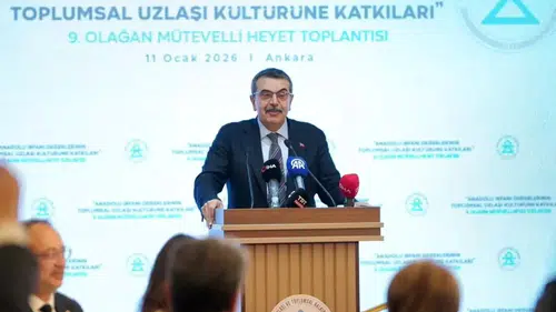 Milli Eğitim Bakanı Tekin, Eğitimde İnanç Özgürlüğü ve Toplumsal Uzlaşı Vurgusu Yaptı