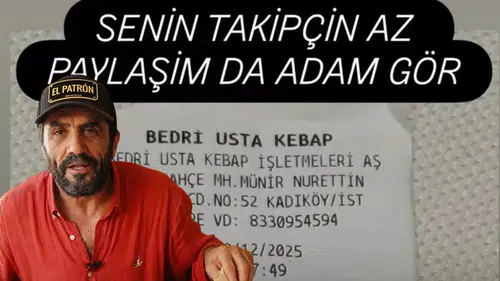 Fiyatları Eleştiren Müşteriyle Alay Eden Bedri Usta Özür Diledi