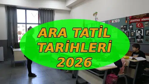 Ara tatil ne zaman başlıyor ve Ramazan Bayramı ile birleşiyor mu?