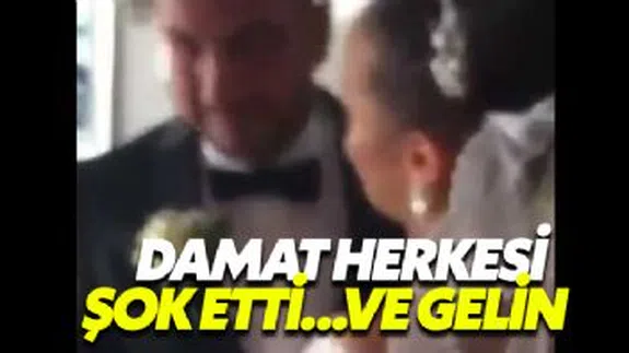 Gelini Böyle Görünce Damat Bakın Ne Yapıyor