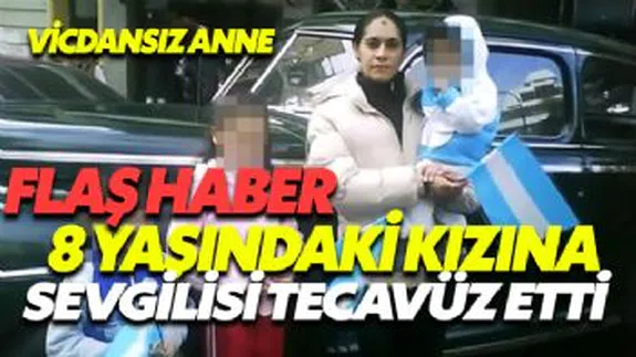 8 yaşındaki kızına yıllarca tecavüz ettirdi
