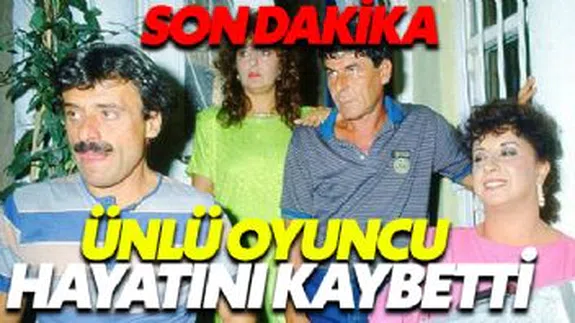 Ünlü Oyuncu Hayatını Kaybetti...