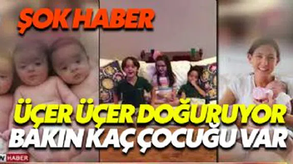 Üçer Üçer Doğuruyor!