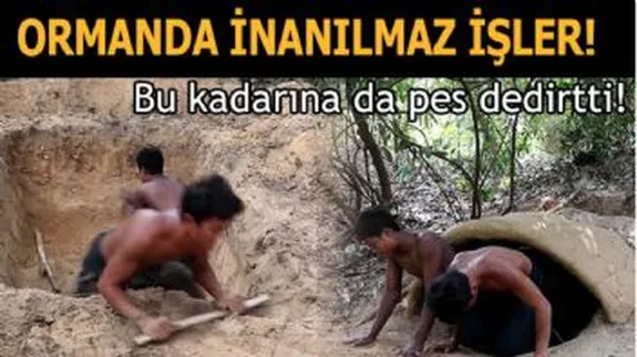 Çamurdan yaptıkları şaşırttı