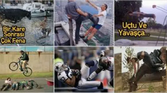 Bu kazaları gören haline şükrediyor