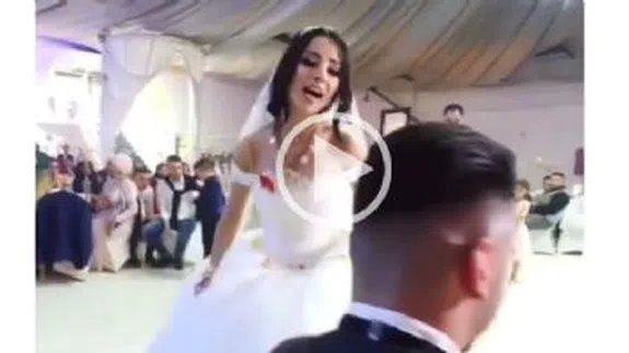 Gelin Düğününde Şov Yaptı...