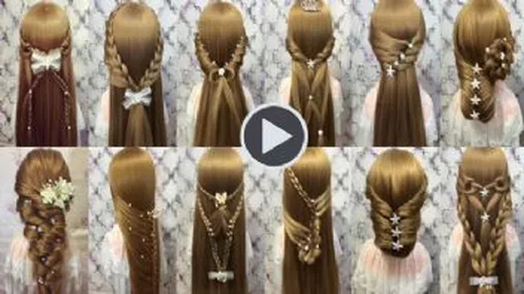 Evde Yapılabilecek En Kolay Saç Modelleri...Yaza Renk Kat....