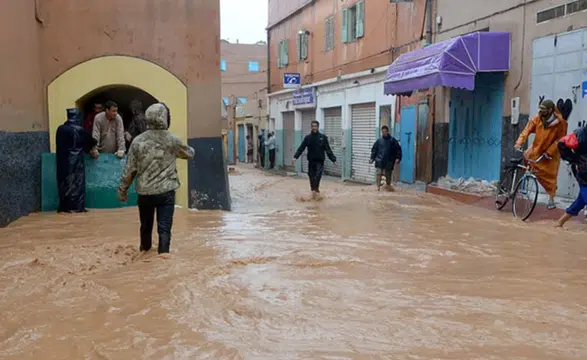 Fas'ı sel ve fırtına vurdu: Can kaybı 21'e yükseldi