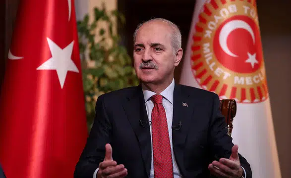 TBMM Başkanı Kurtulmuş, KKTC'den Gelen Muhtarları Kabul Etti