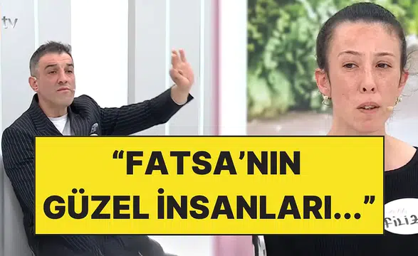 Esra Erol Programında Eğlenceli Anlar: Fatsa'nın Reklamı ve Hararetli Savunma