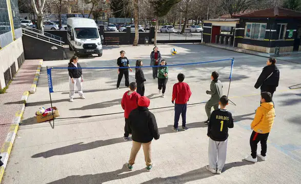 Gaziantep'te Spor Festivali ile 8 Bin 744 Öğrenci Sporla Buluştu