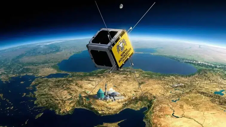 Konya Büyükşehir Belediyesi Uzaya Kendi Küp Uydusunu Göndermeye Hazırlanıyor