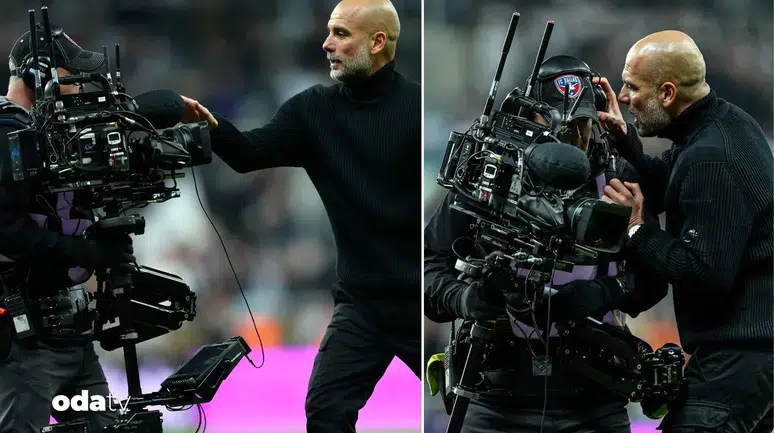 Guardiola, Tepki Gösterdiği Kameramandan Özür Diledi