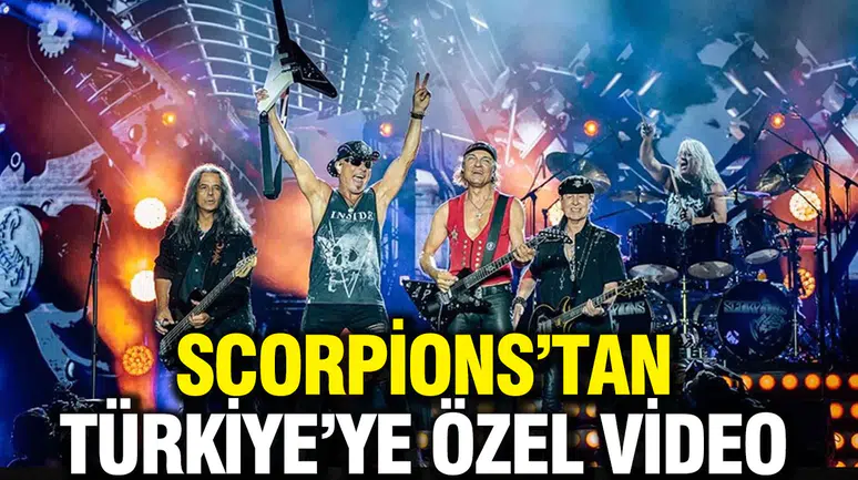 Scorpions’tan Türk Hayranlarına Özel Video Mesaj: İstanbul’u Kasırga Gibi Sallayacağız