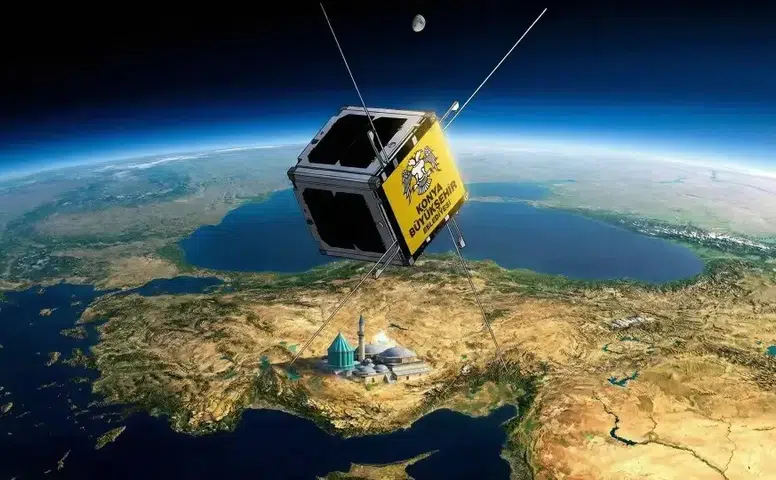 Konya Büyükşehir Belediyesi Uzaya Kendi Küp Uydusunu Göndermeye Hazırlanıyor