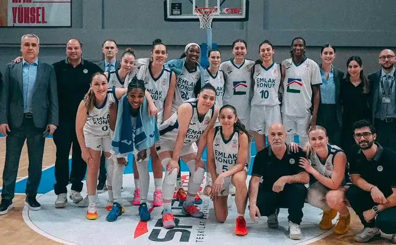 Emlak konut, kadınlar basketbol süper ligi play-off çeyrek finalinde botaş'ı mağlup etti