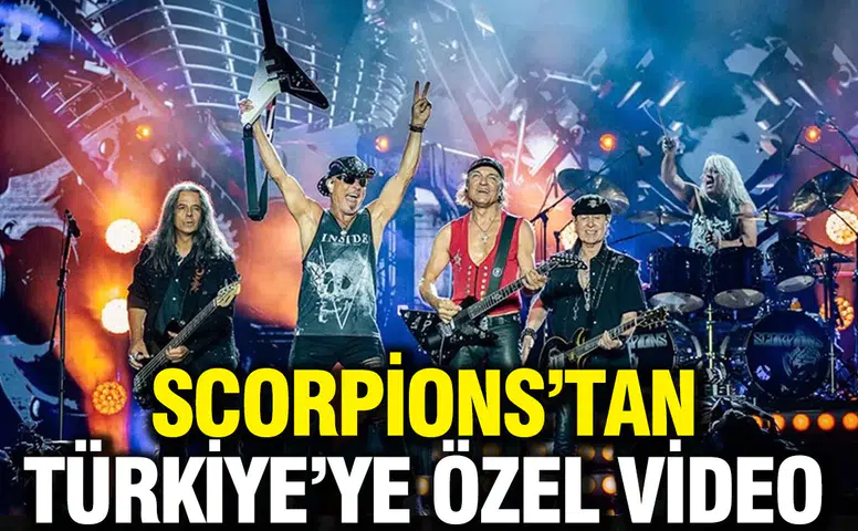Scorpions’tan Türk Hayranlarına Özel Video Mesaj: İstanbul’u Kasırga Gibi Sallayacağız
